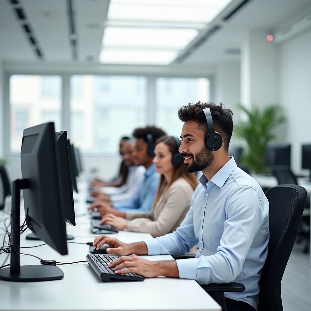 Service company call center